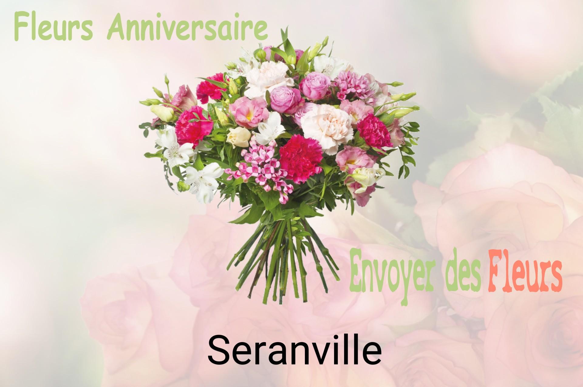 Bouquet de fleurs d’anniversaire livré à Seranville